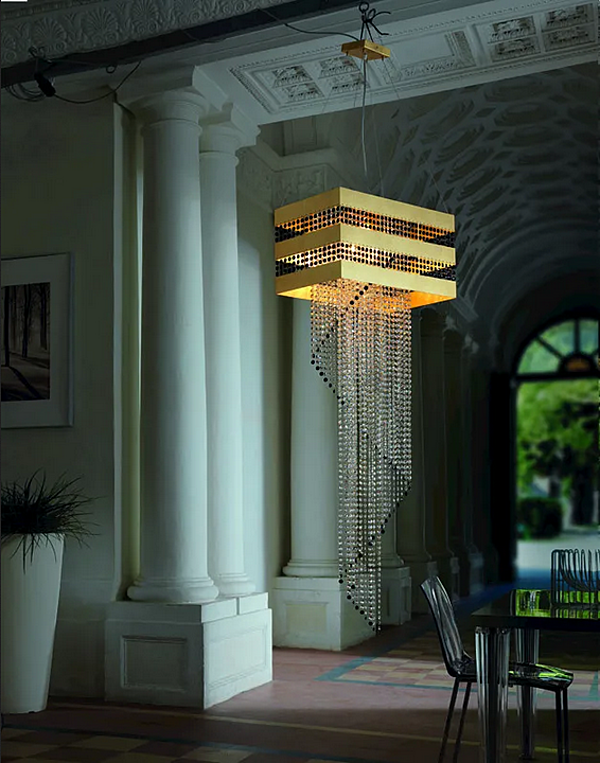 Люстра с кристаллами Сваровски Hydra Euroluce Lampadari фабрика EUROLUCE LAMPADARi из Италии. Фото №2