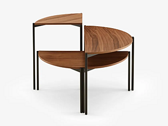 Кофейный стол из ореха LIGNE ROSET QUADRAN 19960395