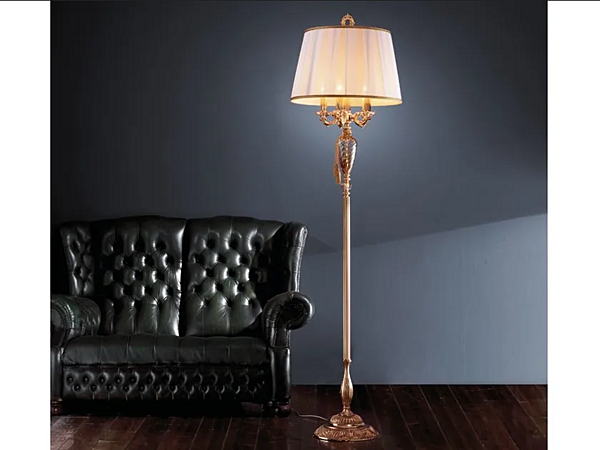 Напольная лампа с кристаллами Сваровски Impero PT5 Euroluce Lampadari фабрика EUROLUCE LAMPADARi из Италии. Фото №1