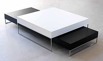 Современный журнальный стол VIBIEFFE 9500-Tavolini выполненный из массива дерева