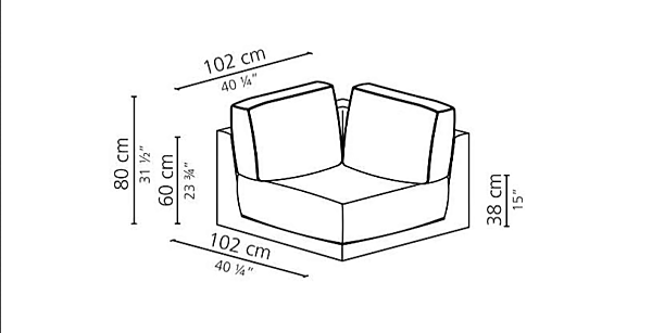 Секционный диван с тканевой обивкой CASAMILANO Suite фабрика CASAMILANO из Италии. Фото №22