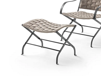 Прямоугольный уличный пуф из текстиля FLEXFORM Carlotta Outdoor