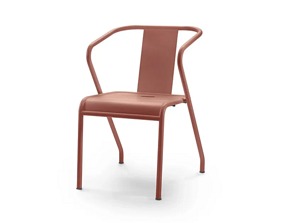 Металлический садовый стул с покраской FLEXFORM Calipso 02C8A1 фабрика FLEXFORM из Италии. Фото №1