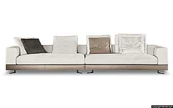 Диван MINOTTI White "Saddle-Hide" Диван MINOTTI White "Saddle-Hide" фабрика Minotti из Италии