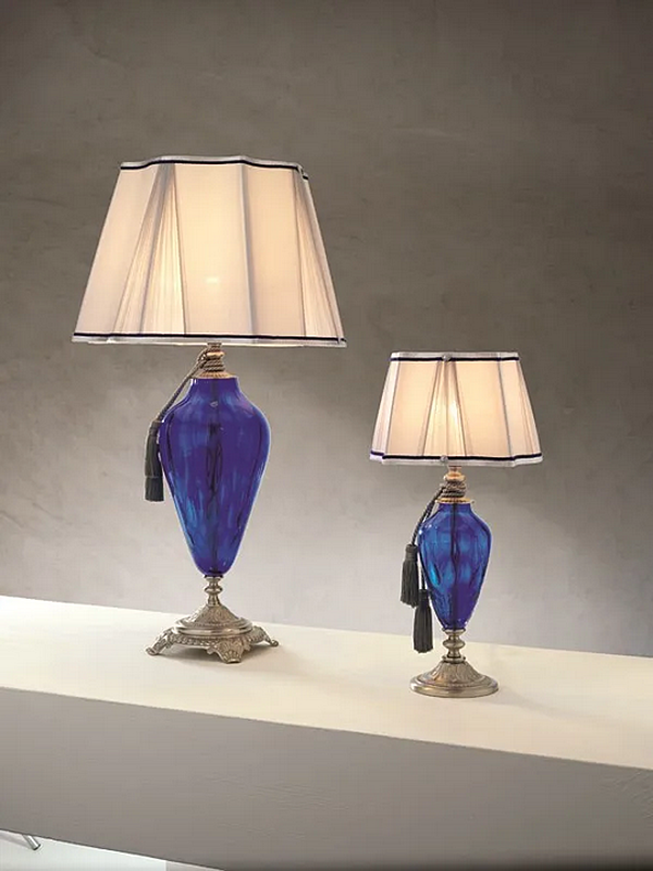 Настольная лампа из металла Euroluce Lampadari Adone LP1 LG1 фабрика EUROLUCE LAMPADARi из Италии. Фото №2