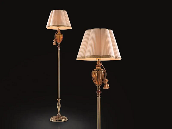 Напольная лампа с кристаллами Сваровски Elsa PT1 Euroluce Lampadari фабрика EUROLUCE LAMPADARi из Италии. Фото №1