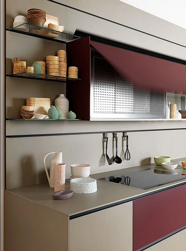 Ламинатная кухня с фасадами VALCUCINE Riciclantica фабрика VALCUCINE из Италии. Фото №7