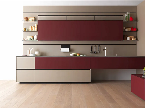 Ламинатная кухня с фасадами VALCUCINE Riciclantica фабрика VALCUCINE из Италии. Фото №4