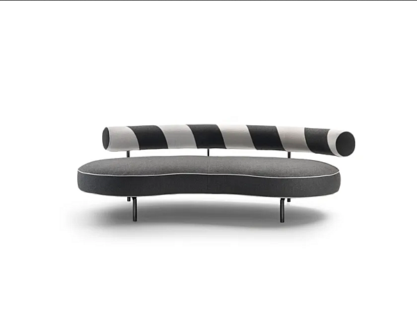 Изогнутый диван с тканевой обивкой FLEXFORM Supermax фабрика FLEXFORM из Италии. Фото №2