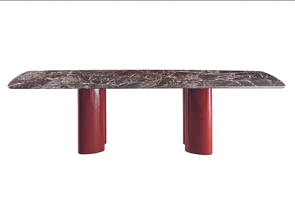 Прямоугольный мраморный стол CASAMILANO ARNE фабрика CASAMILANO из Италии. Фото №1