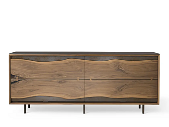 Шкаф из ореха с раздвижными дверями ARTE BROTTO LEONARDO L417N 220 L417N/220