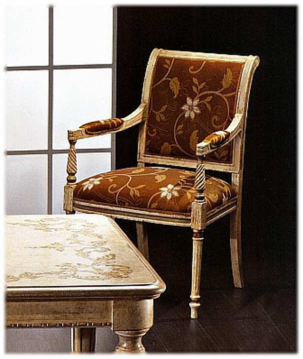 Стул FLORENCE ART 107/D фабрика FLORENCE ART из Италии. Фото №1