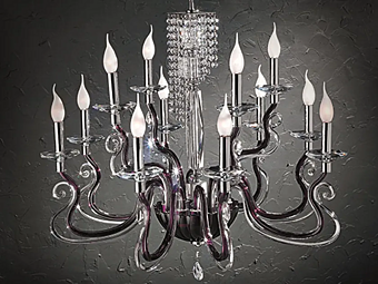 Люстра с кристаллами Сваровски из коллекции Venice Superlux L8 4 Euroluce Lampadari