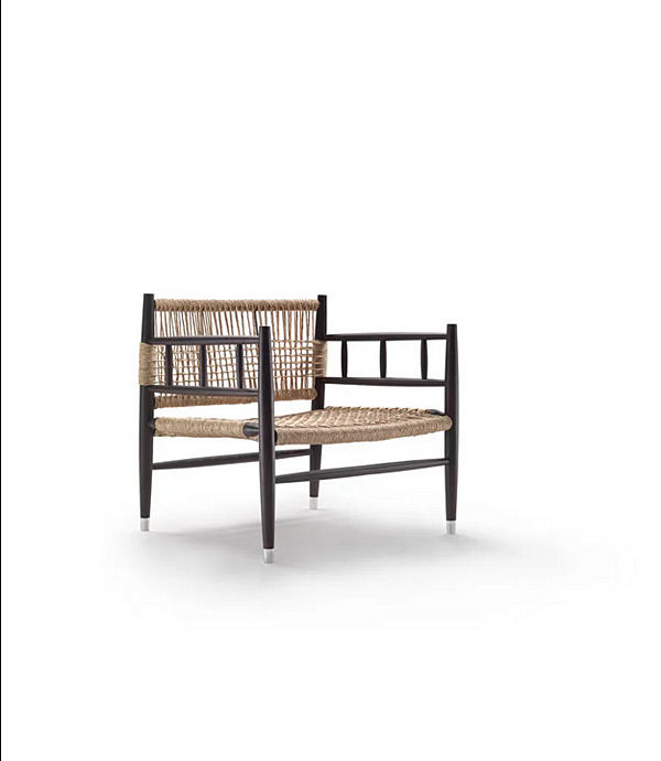 Кресло из соломки с подлокотниками FLEXFORM Lee фабрика FLEXFORM из Италии. Фото №3