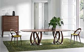 Стол Infinity tavolo ovale 2 basi L