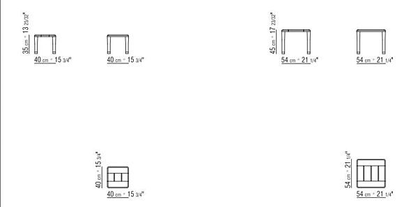 Квадратный садовый боковой столик из ироко FLEXFORM KOBO фабрика FLEXFORM из Италии. Фото №4