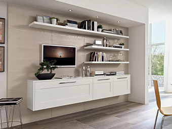 Настенный шкаф для хранения угля из ясеня LUBE CUCINE WALL Gallery 08 Настенный шкаф для хранения угля из ясеня LUBE CUCINE WALL Gallery 08 фабрика LUBE CUCINE из Италии