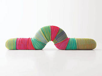 Пуф из фетра со съемным чехлом PAOLA LENTI Metamorfosi Centopeia M306A, M306B