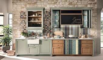 Кухня с островом из материала ASTER CUCINE Portrait IL ELEGANZA