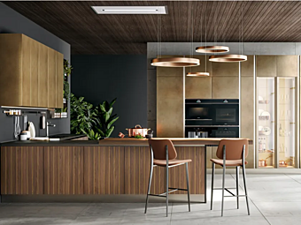 Кухня с фасадами из МДФ LUBE CUCINE Clover 02