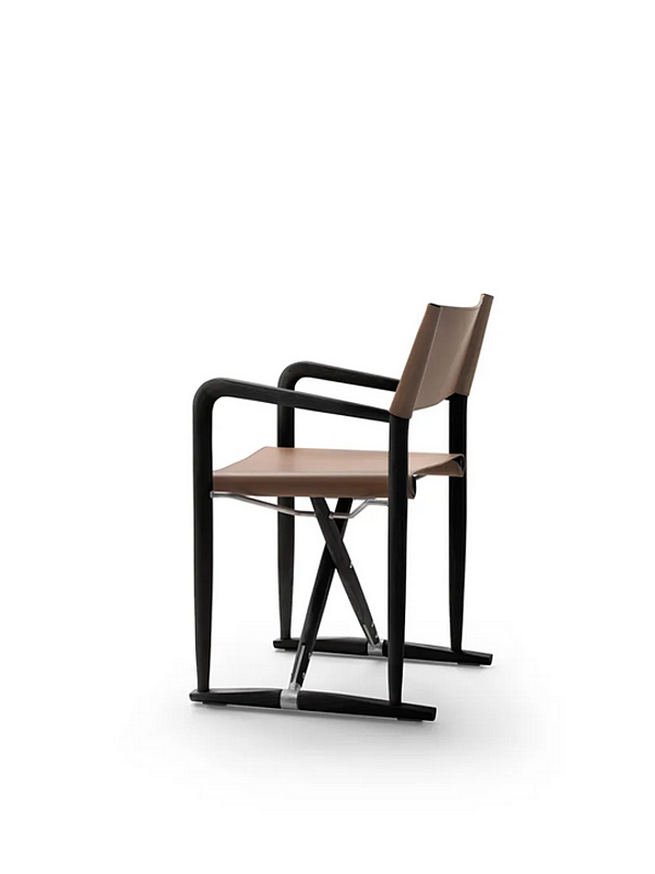 Складное кресло из натуральной кожи Luchino FLEXFORM 02C411 фабрика FLEXFORM из Италии. Фото №3