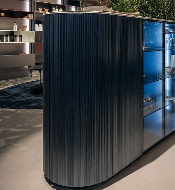 Кухня итальянская современная CESAR CUCINE Tangram NEWS EUROCUCINA Composition One фабрика CESAR CUCINE из Италии. Фото №3