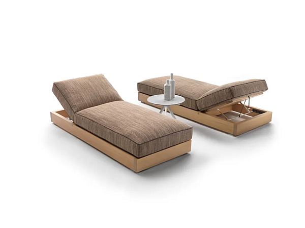 Деревянный шезлонг в современном стиле FLEXFORM Hamptons фабрика FLEXFORM из Италии. Фото №4