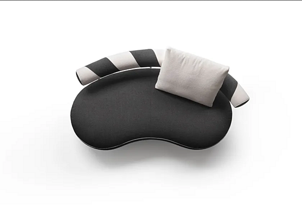 Изогнутый диван с тканевой обивкой FLEXFORM Supermax фабрика FLEXFORM из Италии. Фото №12
