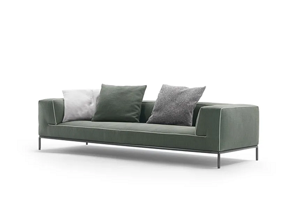 Диван с мягкой спинкой из ткани FLEXFORM PERRY UP фабрика FLEXFORM из Италии. Фото №2