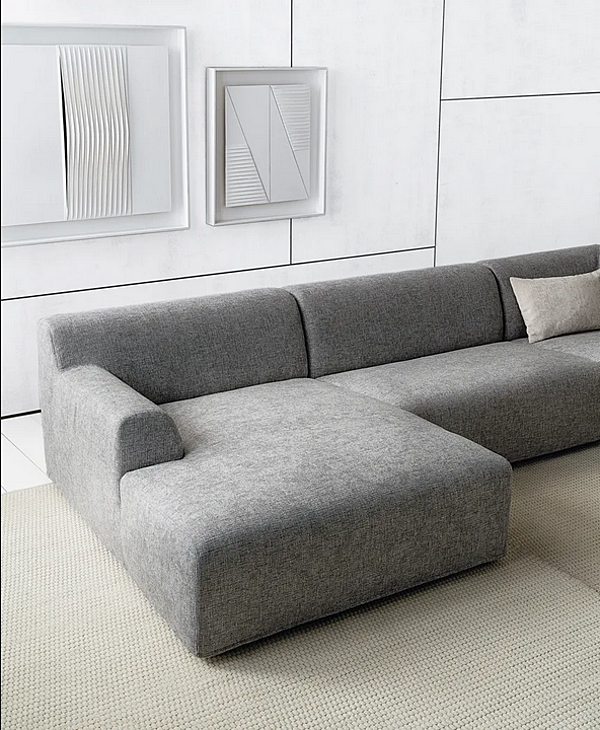 Секционный диван из ткани CITY CASAMILANO фабрика CASAMILANO из Италии. Фото №7