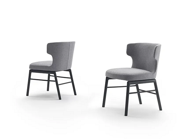 Кресло с обитой спинкой из ткани Vesta FLEXFORM фабрика FLEXFORM из Италии. Фото №5