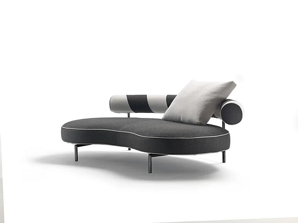 Изогнутый диван с тканевой обивкой FLEXFORM Supermax фабрика FLEXFORM из Италии. Фото №6