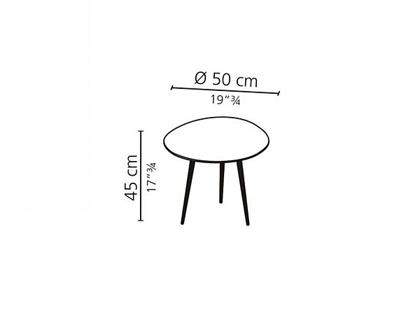 Кофейный столик из МДФ CASAMILANO Suitable 40 Mono фабрика CASAMILANO из Италии. Фото №10