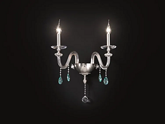 Настенный светильник из хрусталя Swarovski Flora A2 Euroluce Lampadari Настенный светильник из хрусталя Swarovski Flora A2 Euroluce Lampadari фабрика EUROLUCE LAMPADARi из Италии