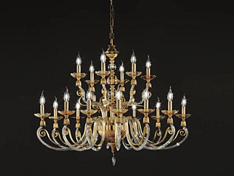 Люстра с кристаллами Сваровски Euroluce Lampadari  Lyra L12 6