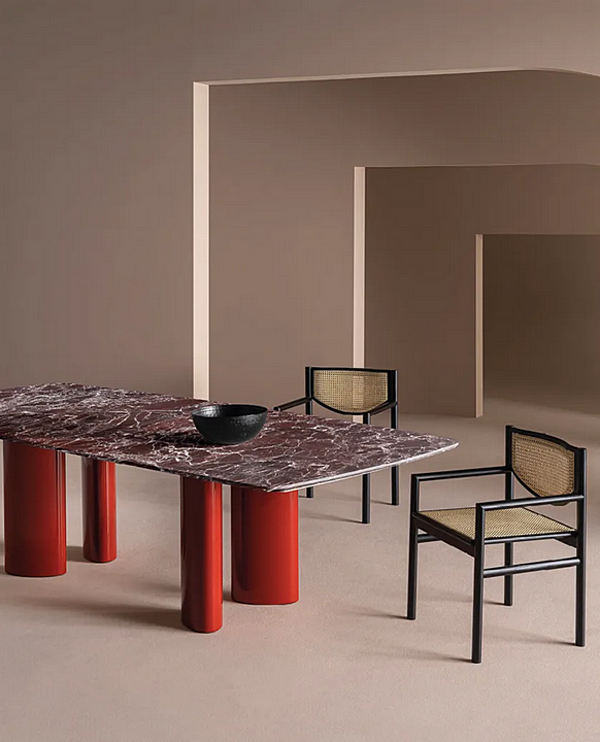 Прямоугольный мраморный стол CASAMILANO ARNE фабрика CASAMILANO из Италии. Фото №3