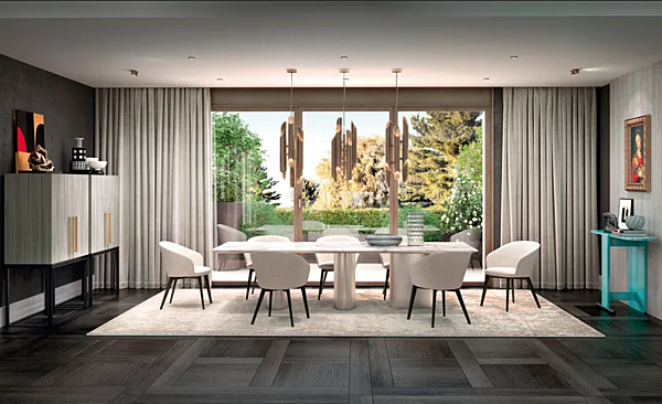 Подвесная лампа из окрашенной стали с LED подсветкой CASAMILANO SHARD RDX фабрика CASAMILANO из Италии. Фото №7