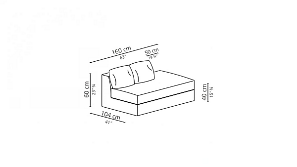 Секционный диван с removable обивкой из ткани CASAMILANO Pillopipe EVO фабрика CASAMILANO из Италии. Фото №25