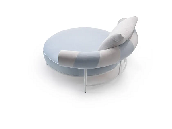 Диван с обитой спинкой из ткани для сада FLEXFORM ROUND SUPERMAX OUTDOOR фабрика FLEXFORM из Италии. Фото №6
