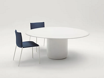 Круглый садовый стол из стали PAOLA LENTI Gon B102AE