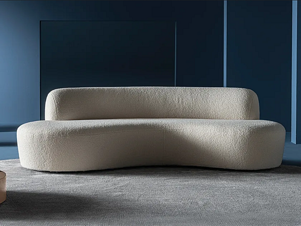 Изогнутый диван с removable обивкой из ткани CASAMILANO Curvy / Mono фабрика CASAMILANO из Италии. Фото №2