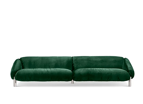 Диван на четыре места с бархатной обивкой GHIDINI1961 FLO  LB209 фабрика GHIDINI1961 из Италии. Фото №10