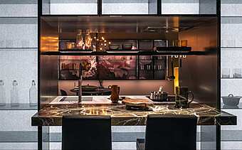 Кухня итальянская современная CESAR CUCINE Unit Pocret NEWS EUROCUCINA Composition Two