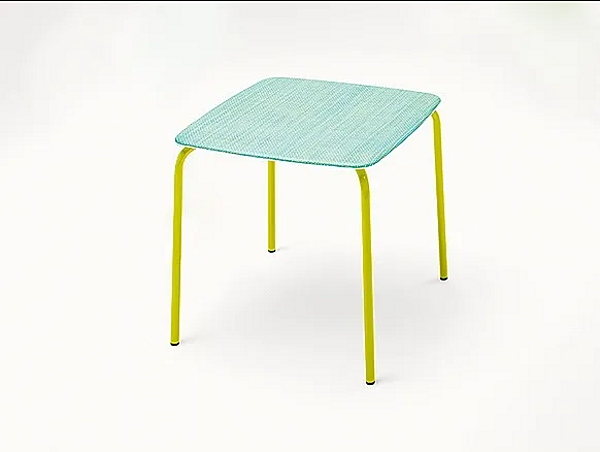 Складной квадратный садовый стол из алюминия PAOLA LENTI Lido B133TE фабрика PAOLA LENTI из Италии. Фото №1
