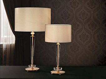 Настольная лампа из металла с абажуром Cloe Euroluce Lampadari LG1 LP1