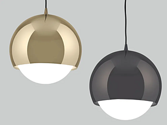 Подвесная лампа из PMMA и железа Nobody Sphere Euroluce Lampadari