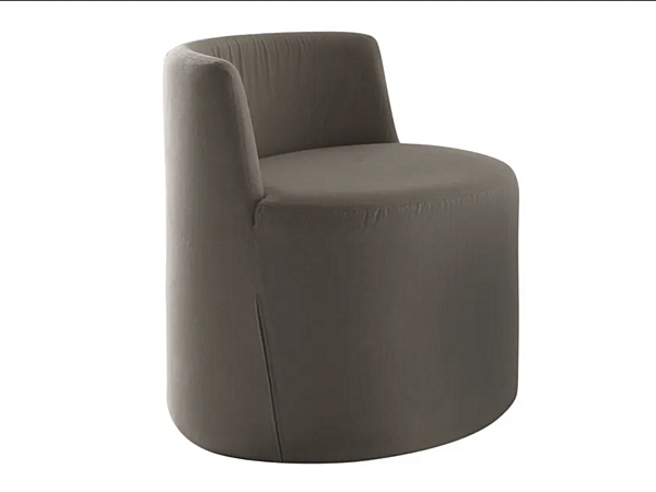 Тканевый пуф с мягкой спинкой CASAMILANO Petite Lea фабрика CASAMILANO из Италии. Фото №1