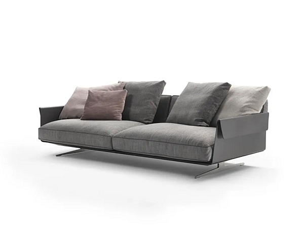 Диван с обитой спинкой из ткани Bretton FLEXFORM фабрика FLEXFORM из Италии. Фото №2