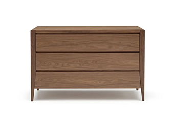 Прикроватная тумбочка с 3 ящиками из дерева ARTE BROTTO LEONARDO L329 L390