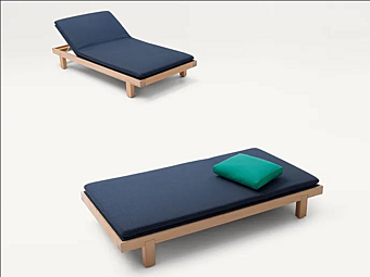 Шезлонг из кедра PAOLA LENTI Toku CA19F